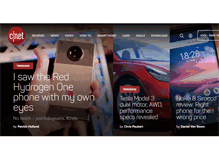 Tablet Screenshot of cnet.com